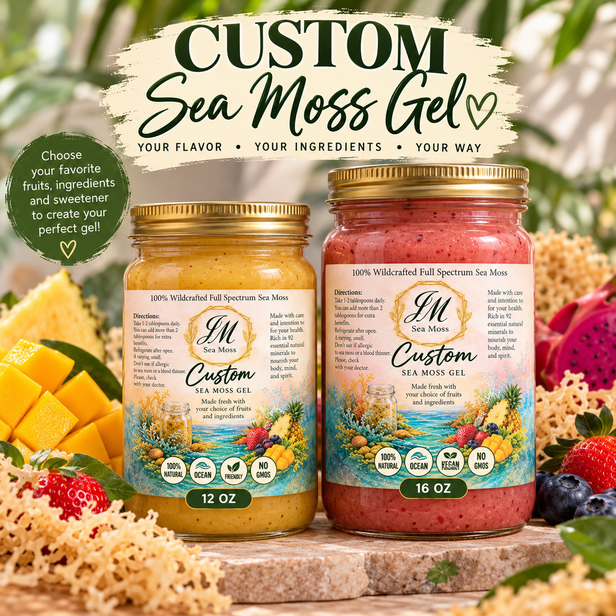 Custom Sea Moss