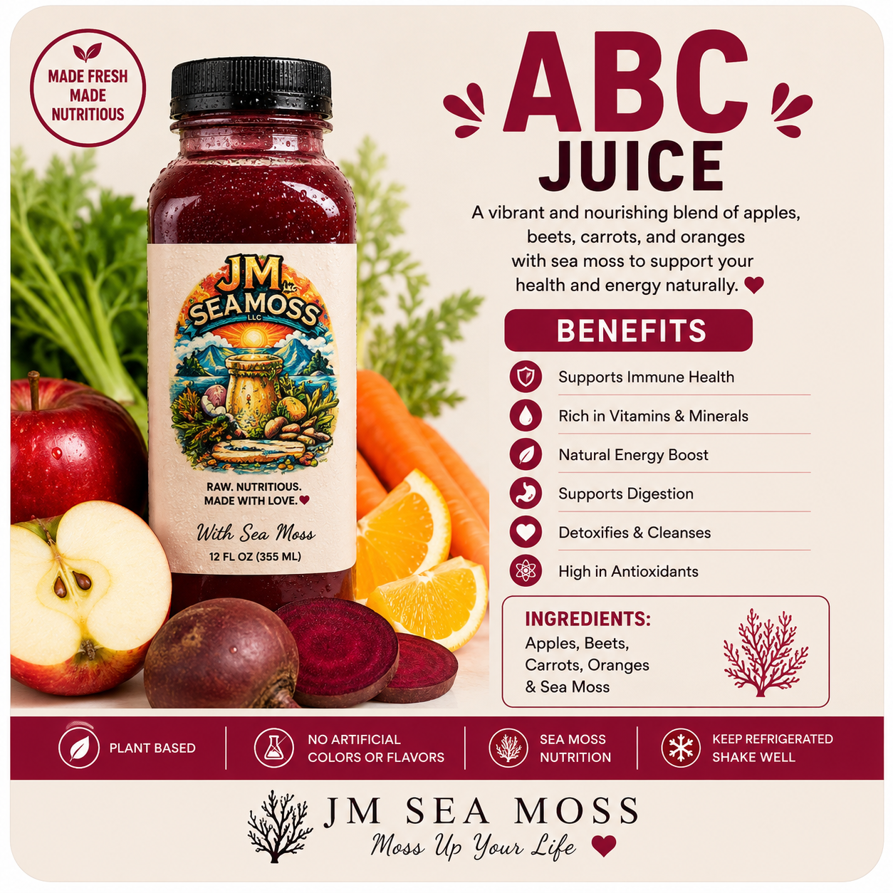 ABC Juice – 12 oz